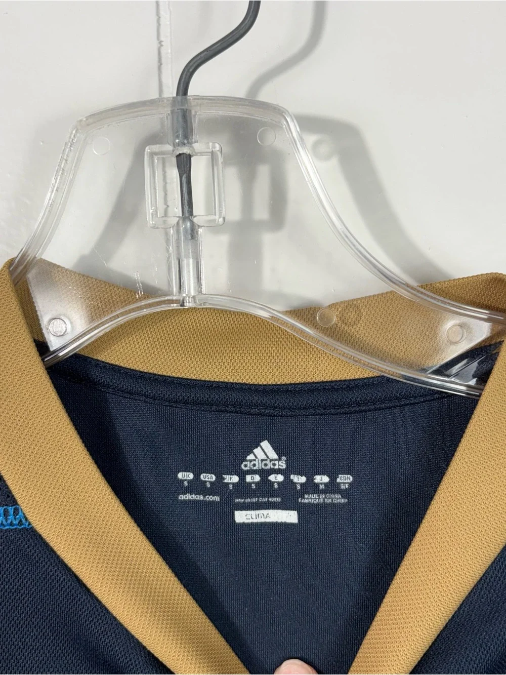 Adidas 2010 Philadelphia Union MLS Mens Climalite Soccer Jersey Small S Futbol